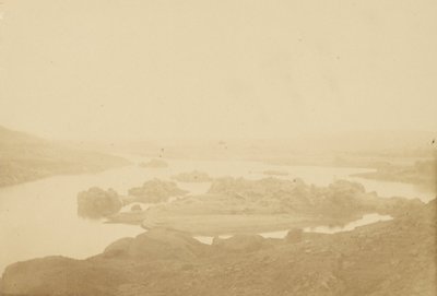 Egyptian Landscape by Théodule Devéria